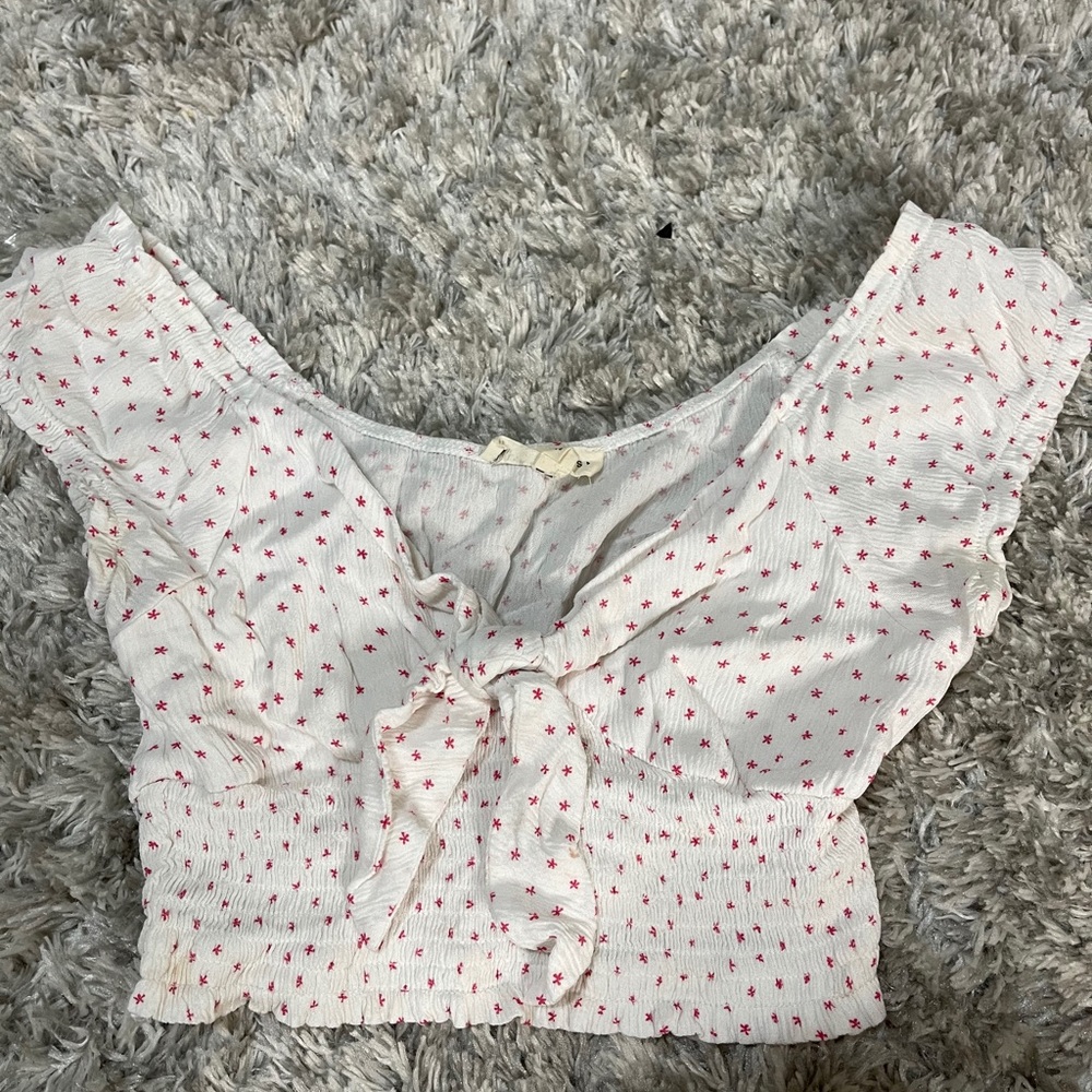 LA Hearts Cropped Top